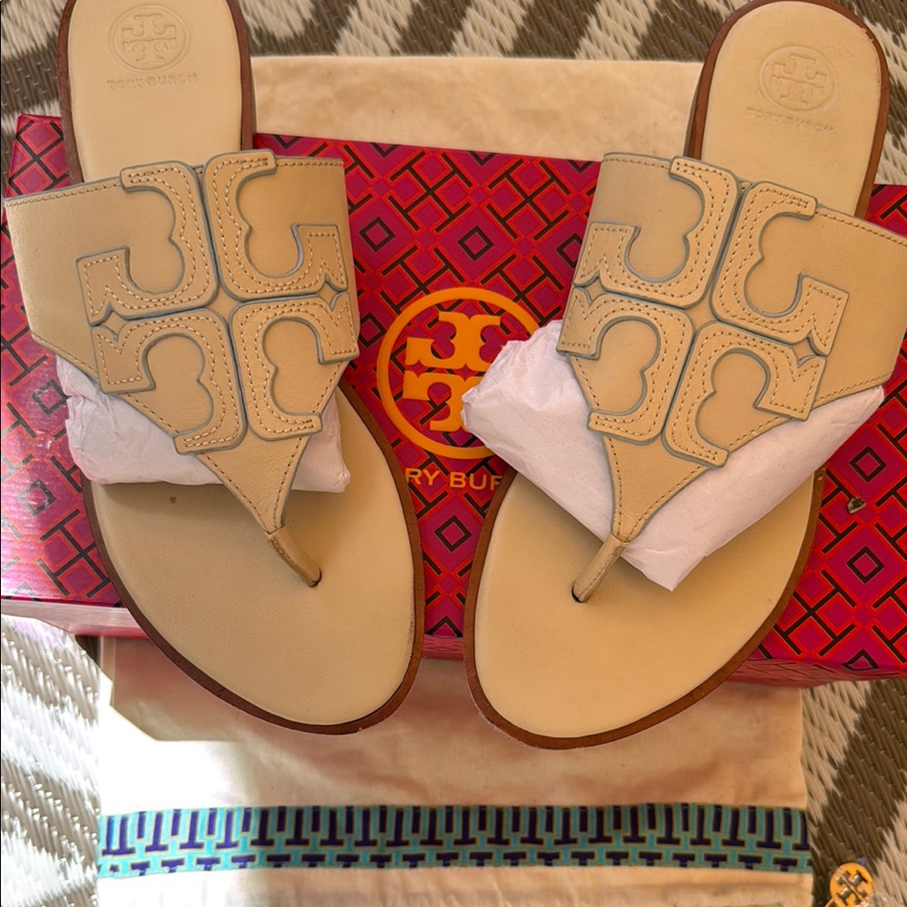 Tory Burch Women's Cream Sandals